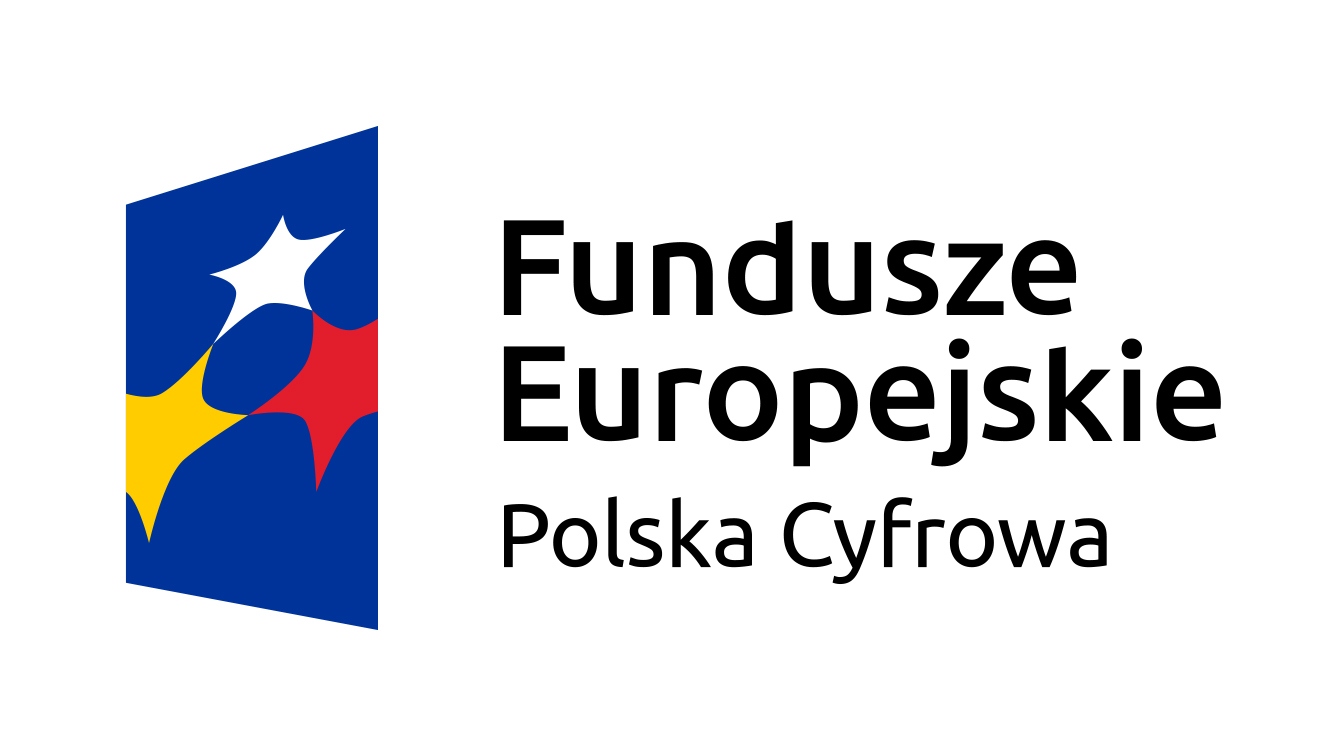 Fundusze Europejskie — Program Operacyjny Polska Cyfrowa